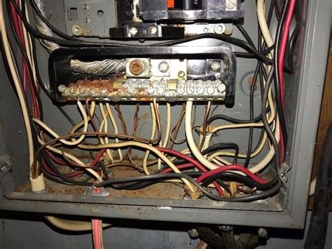 wet electrical panels damage